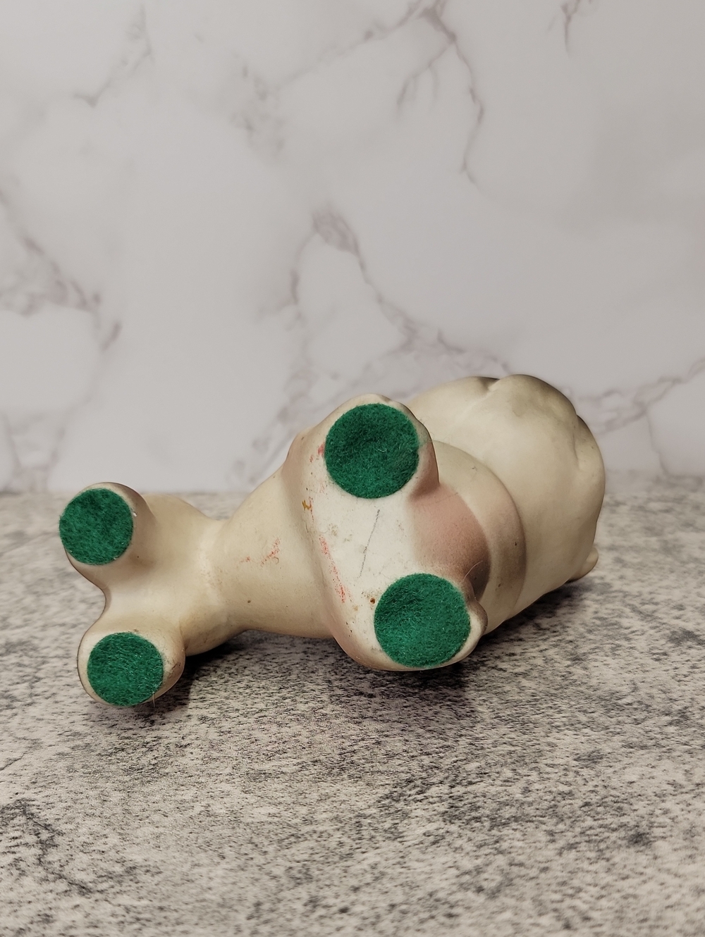 Rare Vintage Roselane Pottery sparkly eyes Bulldog - Picture 5 of 10